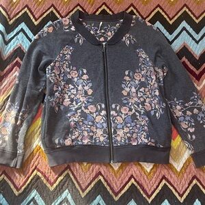 Floral Jacket free people size large